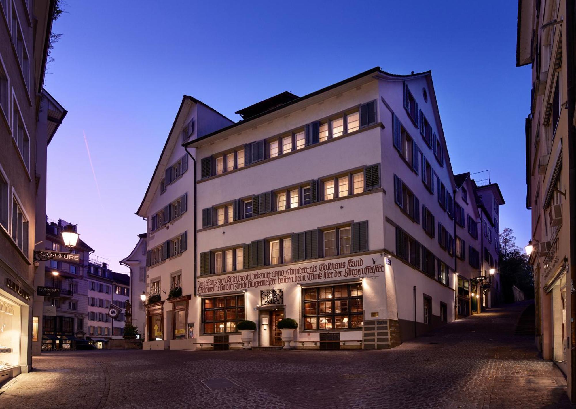 Hotel Kindli Zürich Exteriör bild